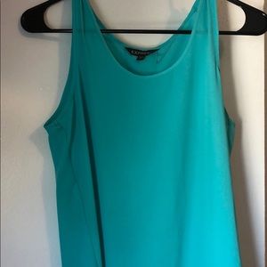 Open lower back tank top